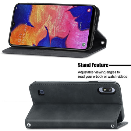 Retro Skin Feel Business Magnetic Horizontal Flip Leather Case with Holder & Card Slots & Wallet & Photo Frame, For Samsung Galaxy A10e, For Samsung Galaxy A20e, For Samsung Galaxy A20 /A30, For Samsung Galaxy A20s