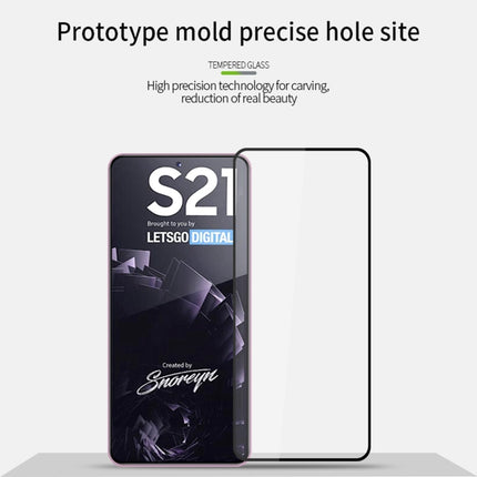 PINWUYO 9H 2.5D Full Screen Tempered Glass Film, For Samsung Galaxy S21 5G, For ViVO Y52s, For Samsung Galaxy S21+ 5G, For OnePlus 8T, For Samsung Galaxy A52, For Samsung Galaxy A72, For OPPO Reno5