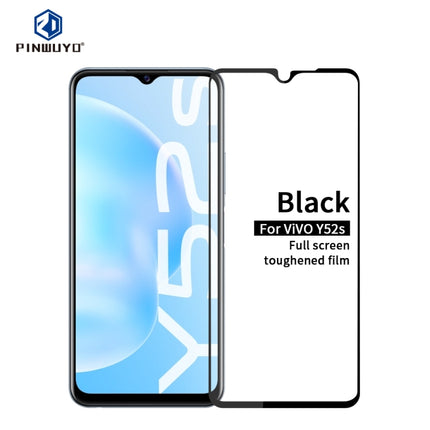 PINWUYO 9H 2.5D Full Screen Tempered Glass Film, For Samsung Galaxy S21 5G, For ViVO Y52s, For Samsung Galaxy S21+ 5G, For OnePlus 8T, For Samsung Galaxy A52, For Samsung Galaxy A72, For OPPO Reno5