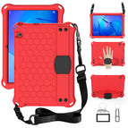 For Huawei MediaPad T3 10 / Red+Black
