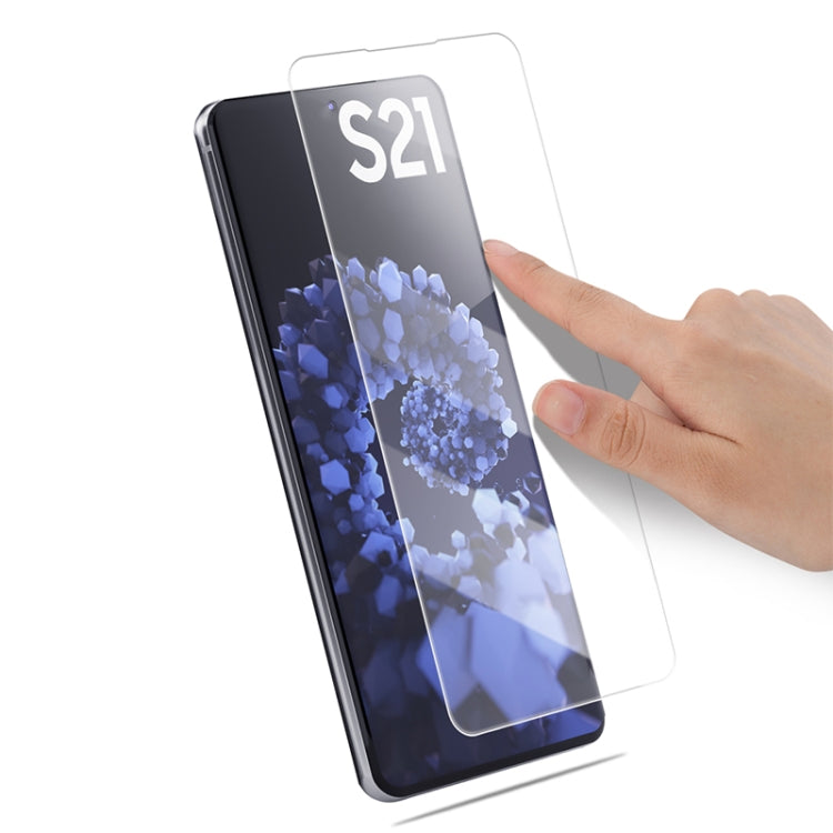 mocolo 9H 3D Full Screen UV Screen Film, Support Fingerprint Unlock, For Samsung Galaxy S21/S30, For Samsung Galaxy S21+/S30+, For Samsung Galaxy S21 Ultra / S30 Ultra