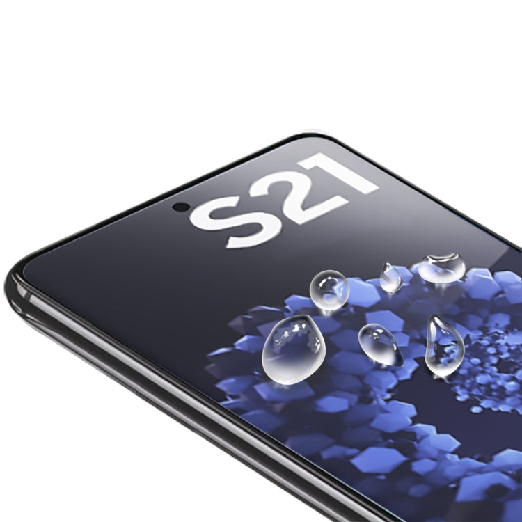 mocolo 9H 3D Full Screen UV Screen Film, Support Fingerprint Unlock, For Samsung Galaxy S21/S30, For Samsung Galaxy S21+/S30+, For Samsung Galaxy S21 Ultra / S30 Ultra