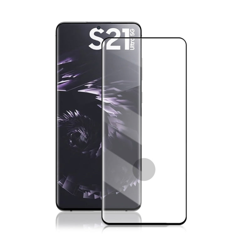 mocolo 0.33mm 9H 3D Curved Full Screen Tempered Glass Film, Fingerprint Unlock Support, For Samsung Galaxy S21 / S30, For Samsung Galaxy S21+ / S30+, For Samsung Galaxy S21 Ultra/ S30 Ultra