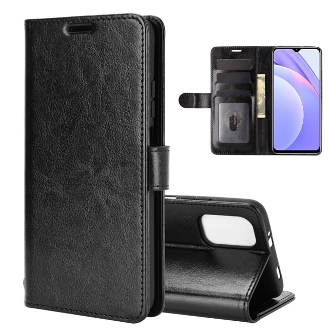 For Xiaomi Redmi Note 9 4G R64 Texture Single Horizontal Flip Protective Case with Holder & Card Slots & Wallet& Photo Frame, For Xiaomi Redmi Note 9 4G
