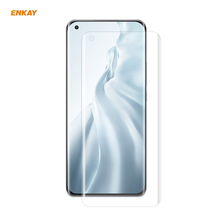 ENKAY Hat-Prince 3D Full Screen PET Curved Hot Bending HD Screen Protector Soft Film Support Fingerprint Unlock, For Xiaomi MI 11, For Huawei Nova 8, For Huawei Nova 8 Pro