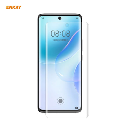 ENKAY Hat-Prince 3D Full Screen PET Curved Hot Bending HD Screen Protector Soft Film Support Fingerprint Unlock, For Xiaomi MI 11, For Huawei Nova 8, For Huawei Nova 8 Pro