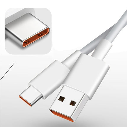 XJ-042 6A USB to USB-C / Type-C Fast Charging Data Cable, Length: 2m