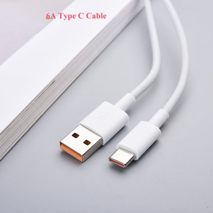 XJ-042 6A USB to USB-C / Type-C Fast Charging Data Cable, Length: 2m