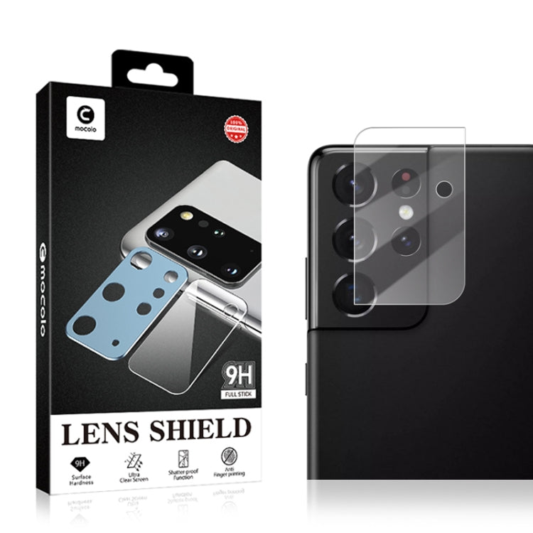 mocolo 0.15mm 9H 2.5D Round Edge Rear Camera Lens Tempered Glass Film, For Samsung Galaxy S21, For Samsung Galaxy S21+, For Samsung Galaxy S21 Ultra