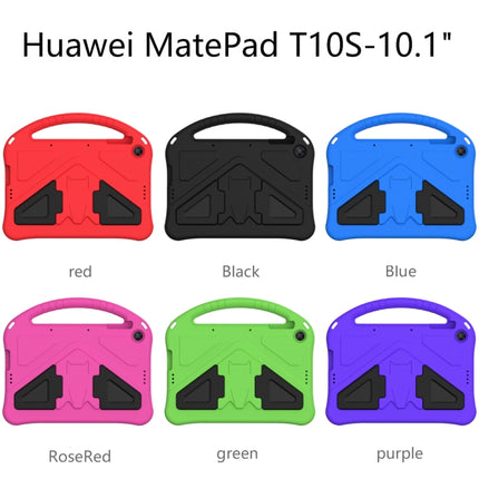 EVA Flat Anti Falling Protective Case Shell with Holder, For Huawei MatePad T 10s 10.1