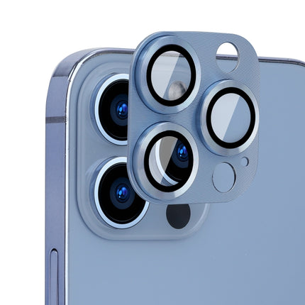 ENKAY Aluminium Alloy + Tempered Glass Camera Lens Cover for iPhone 13 Pro / 13 Pro Max