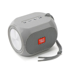 T&G TG196 TWS Subwoofer Bluetooth Speaker With Braided Cord, Support USB/AUX/TF Card/FM