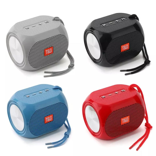 T&G TG196 TWS Subwoofer Bluetooth Speaker With Braided Cord, Support USB/AUX/TF Card/FM