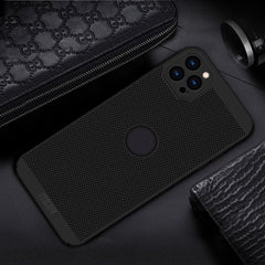 MOFi Honeycomb Texture Breathable PC Shockproof Protective Back Cover Case, For iPhone 12 Pro Max, For iPhone 12 mini, For iPhone 12, For iPhone 12 Pro