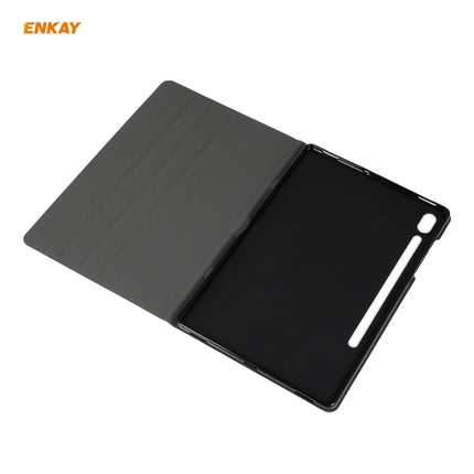 For Samsung Galaxy Tab S7 11.0 T870 / T875 ENKAY Horizontal Flip PU Leather + TPU Smart Case with Holder & Sleep / Wake-up Function, For Samsung Galaxy Tab S8 / Galaxy Tab S7 11.0 T870
