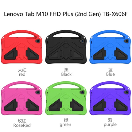 EVA Flat Anti Falling Protective Case Shell with Holder, For Lenovo M10 Plus X606