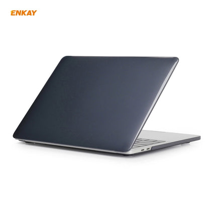ENKAY 3 in 1 Crystal Laptop Protective Case + EU Version TPU Keyboard Film + Anti-dust Plugs Set for MacBook Pro 13.3 inch A1708 (without Touch Bar), For MacBook Pro 13.3 inch A1708 (without Touch Bar)