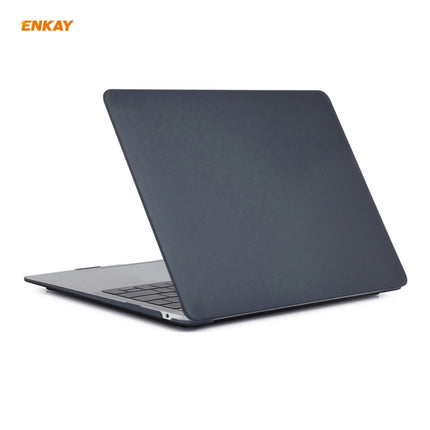 ENKAY 3 in 1 Matte Laptop Protective Case + EU Version TPU Keyboard Film + Anti-dust Plugs Set for MacBook Air 13.3 inch A2179 & A2337 (2020), For MacBook Air 13.3 inch A2179 (2020)