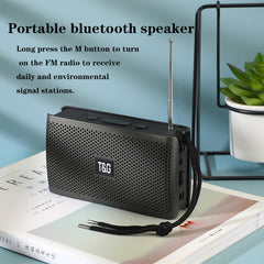 T&G TG282 Portable Bluetooth Speakers with Flashlight, Support TF Card / FM / 3.5mm AUX / U Disk / Hands-free Call