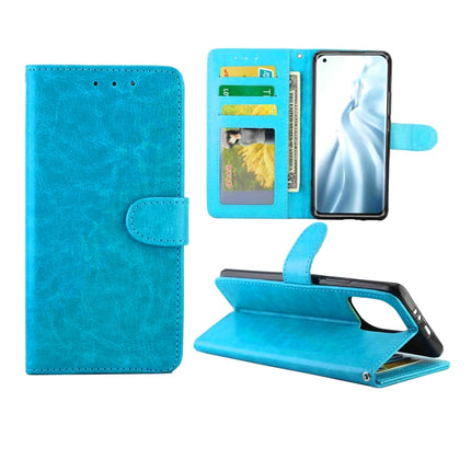 Crazy Horse Texture Leather Horizontal Flip Protective Case with Holder & Card Slots & Wallet & Photo Frame, For Xiaomi Mi 11