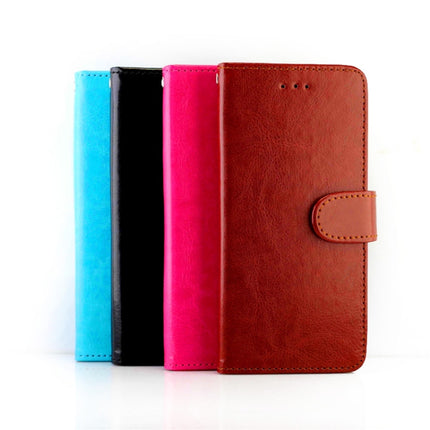 Crazy Horse Texture Leather Horizontal Flip Protective Case with Holder & Card Slots & Wallet & Photo Frame, For Xiaomi Mi 11