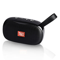 T&G TG173 TWS Subwoofer Bluetooth Speaker With Braided Cord, Support USB / AUX / TF Card / FM