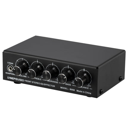 3-Channel Mixer Front Stereo Amplifier High / Mid / Bass Adjuster, USB 5V Power Supply, US Plug, B056