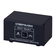 B101 2 In 1 Out (1 In 2 Out) Audio Source Signal Selection Switcher Computer Speaker  RCA Lossless Audio Source Switcher, B101
