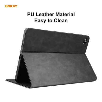 ENKAY ENK-8027 Texture Cow PU Leather + TPU Smart Case for Samsung Galaxy Tab A7 10.4 2020 T500 / T505, For Samsung Galaxy Tab A7 10.4 2020 T500
