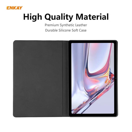 ENKAY ENK-8027 Texture Cow PU Leather + TPU Smart Case for Samsung Galaxy Tab A7 10.4 2020 T500 / T505, For Samsung Galaxy Tab A7 10.4 2020 T500