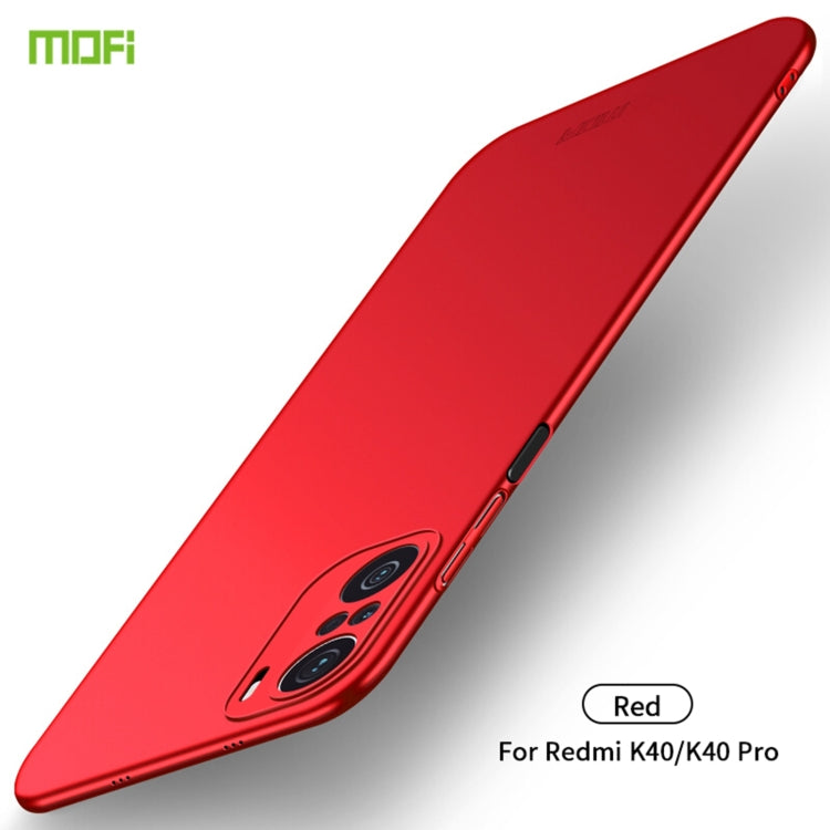 MOFI Frosted PC Ultra-thin Hard Case, For Samsung Galaxy S21 5G, For Xiaomi Redmi K40 / K40 Pro