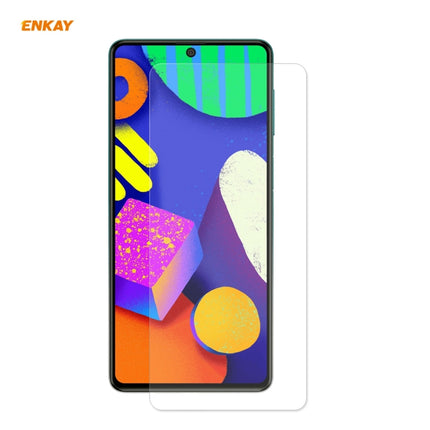 ENKAY Hat-Prince 0.26mm 9H 2.5D Curved Edge Tempered Glass Film, For Xiaomi Redmi 9T, For Xiaomi Redmi Note 9T, For Xiaomi Redmi K40 / K40 Pro / K40 Pro+, For Samsung Galaxy A52 5G, For Samsung Galaxy A72 5G, For Samsung Galaxy F62