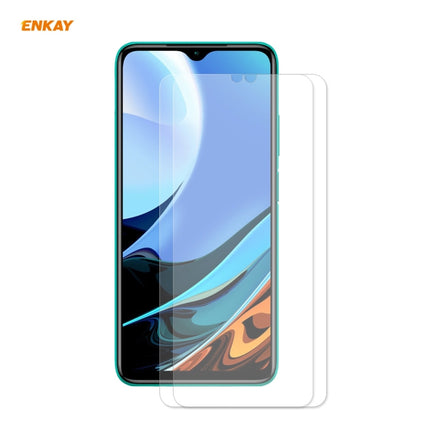2 PCS ENKAY Hat-Prince 0.26mm 9H 2.5D Curved Edge Tempered Glass Film, For Xiaomi Redmi 9T (2 PCS), For Xiaomi Redmi Note 9T (2 PCS), For Xiaomi Redmi K40 (2 PCS), For Samsung Galaxy F62(2 PCS), For Samsung Galaxy A72 5G(2pcs)��������������������������...
