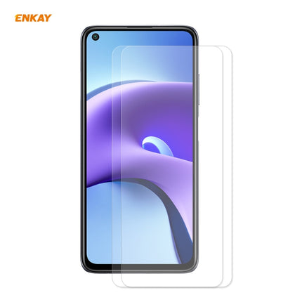2 PCS ENKAY Hat-Prince 0.26mm 9H 2.5D Curved Edge Tempered Glass Film, For Xiaomi Redmi 9T (2 PCS), For Xiaomi Redmi Note 9T (2 PCS), For Xiaomi Redmi K40 (2 PCS), For Samsung Galaxy F62(2 PCS), For Samsung Galaxy A72 5G(2pcs)��������������������������...