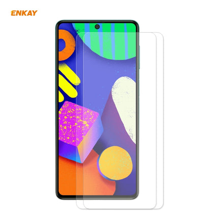 2 PCS ENKAY Hat-Prince 0.26mm 9H 2.5D Curved Edge Tempered Glass Film, For Xiaomi Redmi 9T (2 PCS), For Xiaomi Redmi Note 9T (2 PCS), For Xiaomi Redmi K40 (2 PCS), For Samsung Galaxy F62(2 PCS), For Samsung Galaxy A72 5G(2pcs)��������������������������...