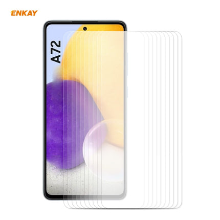 10 PCS ENKAY Hat-Prince 0.26mm 9H 2.5D Curved Edge Tempered Glass Film, For Xiaomi Redmi 9T, For Xiaomi Redmi Note 9T, For XiaomiRedmi K40 / K40 Pro / K40 Pro+, For Samsung Galaxy F62(10 PCS), For Samsung Galaxy A72 5G(10pcs)���������������������������...