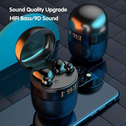 J28 TWS Wireless Bluetooth Earphones LED Digital Display HIFI Music Sport Earphone