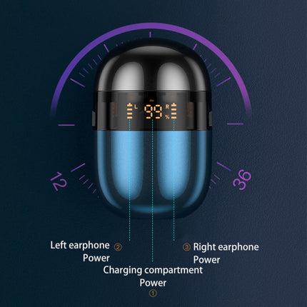 J28 TWS Wireless Bluetooth Earphones LED Digital Display HIFI Music Sport Earphone