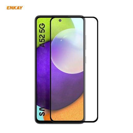ENKAY Hat-Prince Full Glue 0.26mm 9H 2.5D Tempered Glass Full Coverage Film, For Samsung Galaxy A32 5G, For Samsung Galaxy A52 5G, For Samsung Galaxy A72 5G
