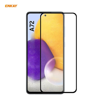 ENKAY Hat-Prince Full Glue 0.26mm 9H 2.5D Tempered Glass Full Coverage Film, For Samsung Galaxy A32 5G, For Samsung Galaxy A52 5G, For Samsung Galaxy A72 5G