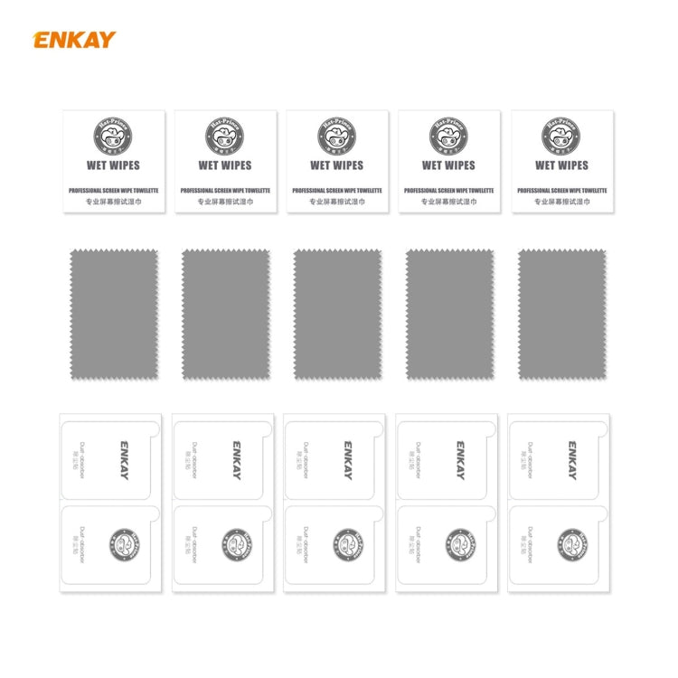 5 PCS ENKAY Hat-Prince Full Glue 0.26mm 9H 2.5D Tempered Glass Full Coverage Film, For Samsung Galaxy A32 5G, For Samsung Galaxy A52 5G, For Samsung Galaxy A72 5G