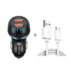 with Micro USB Cable / Black