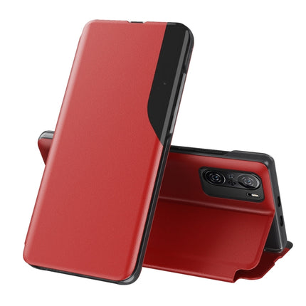 Attraction Flip Holder Leather Phone Case, For Xiaomi Redmi K40 / K40 Pro