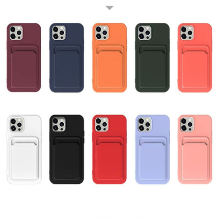TPU + Flannel Lining Shockproof  Case with Card Slots, For iPhone 11 Pro Max, For iPhone 11