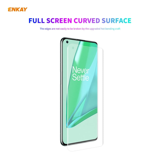 For OnePlus 9 Pro ENKAY Hat-Prince 3D Full Screen PET Curved Hot Bending HD Screen Protector Soft Film, 1 PCS, 2 PCS, 5 PCS, 10 PCS