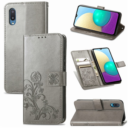 Four-leaf Clasp Embossed Buckle Mobile Phone Protection Leather Case with Lanyard & Card Slot & Wallet & Bracket Function, For Samsung Galaxy A02, For Xiaomi Redmi Note 10 4G, For Google Pixel 5A, For OPPO A93 5G, For LG Stylo 7