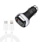 PD 20W with Type-C to 8 Pin Cable / Black