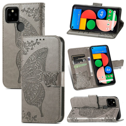 Butterfly Love Flower Embossed Horizontal Flip Leather Case with Bracket & Card Slot & Wallet & Lanyard, For OPPO A93, For Google Pixel 5A, For LG Stylo 7 5G