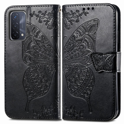 Butterfly Love Flower Embossed Horizontal Flip Leather Case with Bracket & Card Slot & Wallet & Lanyard, For OPPO A93, For Google Pixel 5A, For LG Stylo 7 5G