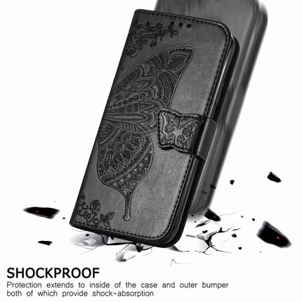 Butterfly Love Flower Embossed Horizontal Flip Leather Case with Bracket & Card Slot & Wallet & Lanyard, For OPPO A93, For Google Pixel 5A, For LG Stylo 7 5G